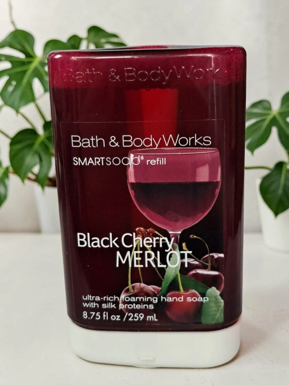 Bath Body Works Hand Smartsoap Refill 8.75 Fl Oz Black Cherry Merlot